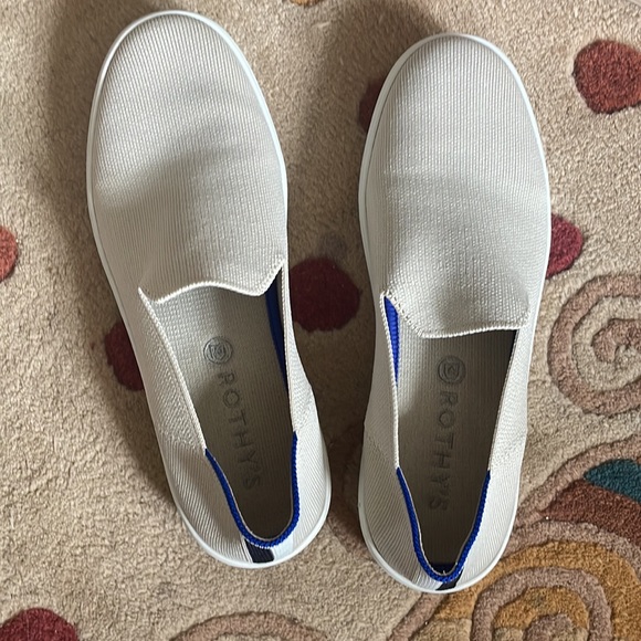 Rothy’s Antique White The Original Slip On Sneaker Women's US Size 9 - Picture 5 of 8